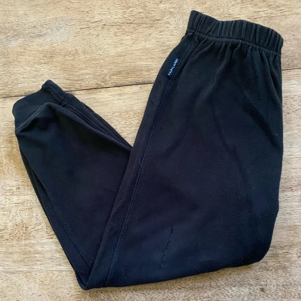 Vintage Ralph Lauren Boy’s‎ Sz 4T Black Cotton Joggers